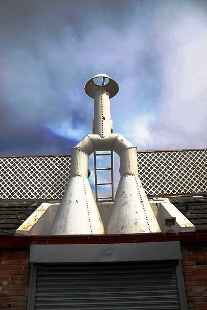 Exhaust vents, Redondo Beach Pier