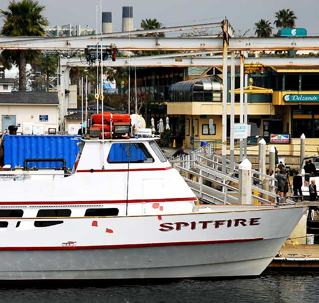 The boat slips at the Redondo Beach Pier - Spitfire