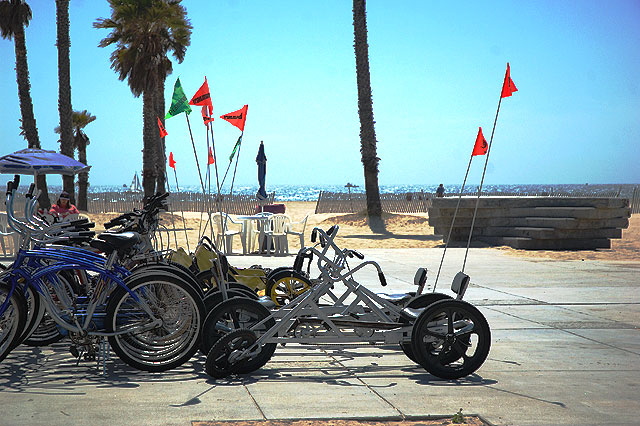 Bikes for Rent, North Venice Beach