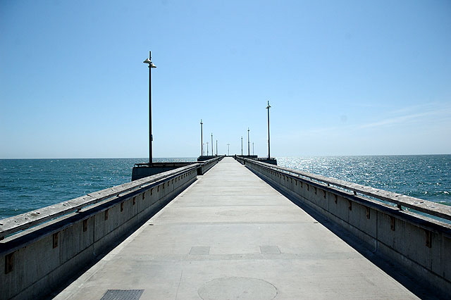 Venice Beach on a quiet Thursday afternoon