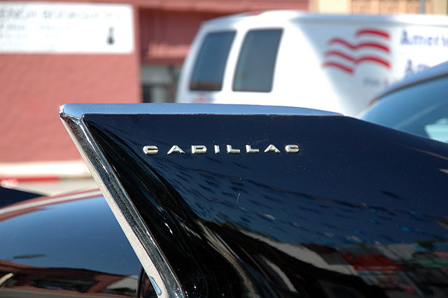 Fifties Cadillac for sale, Sunset Boulevard