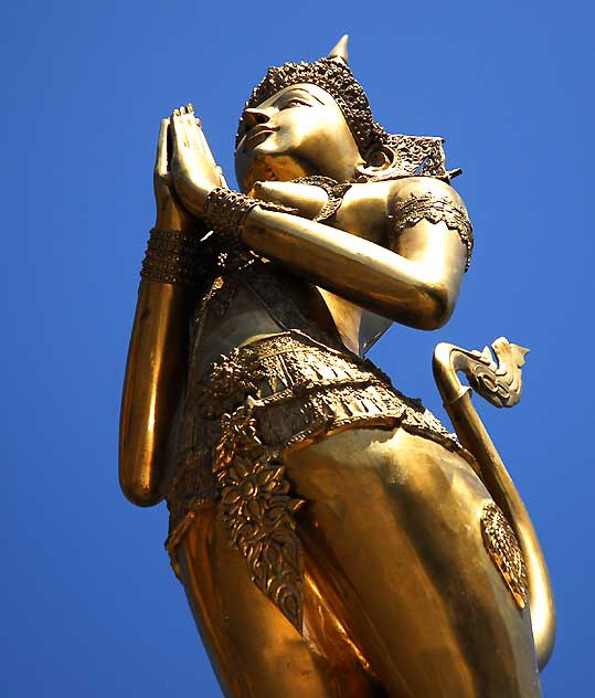 Golden Thai Angel, Hollywood Boulevard and Western Avenue, Thai Town