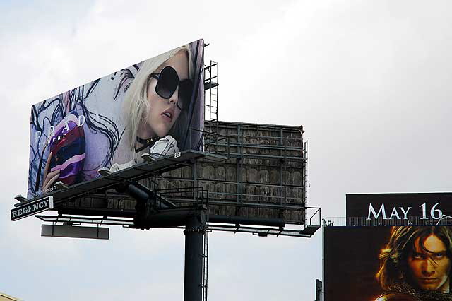Billboards, Prada and Disney, Sunset Strip
