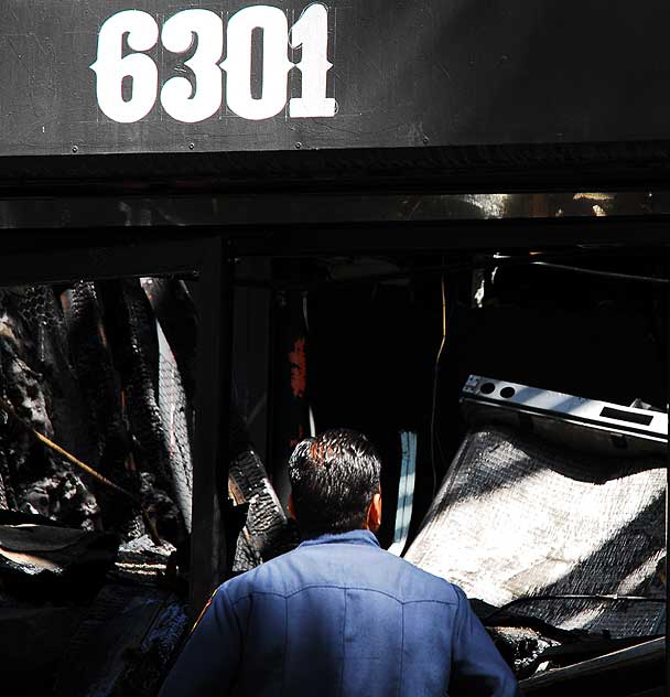 After the fire at Hollywood and Vine, Thursday, May 1, 2008