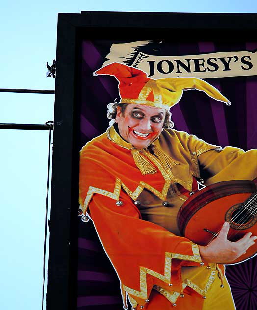 Jester Billboard, La Cienega Boulevard at Saturn Street