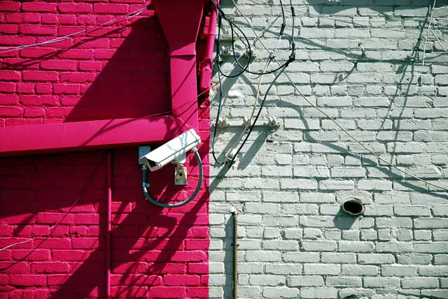 Pink and Gray - Santa Monica Boulevard (Historic Route 66) and La Jolla, West Hollywood