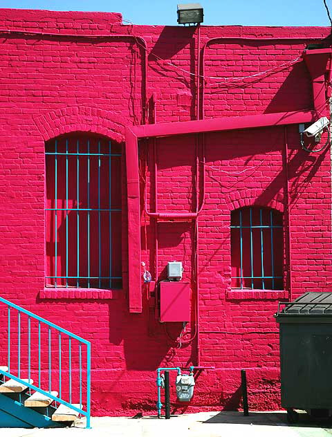 Pink and Turquoise - Santa Monica Boulevard (Historic Route 66) and La Jolla, West Hollywood