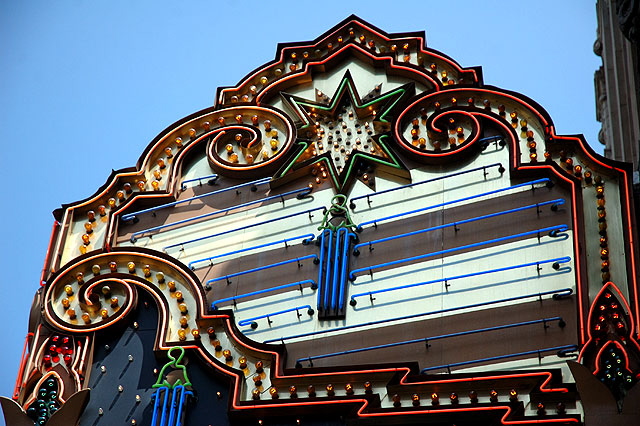 Hollywood Lights (the El Capitan Theater)