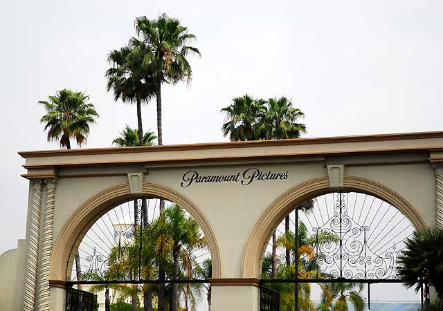Paramount Studios main gate, Melrose Avenue