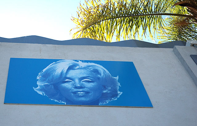 Marilyn Monroe graphic - Fairfax Avenue, Los Angeles