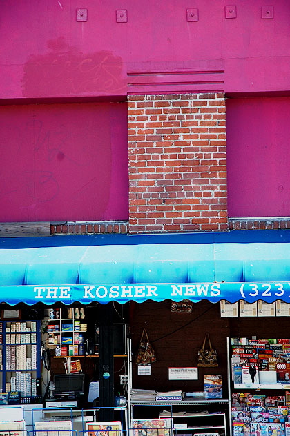 "The Kosher News" - Fairfax District, Los Angeles