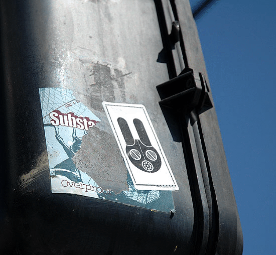 Stickers - Fairfax Avenue, Los Angeles