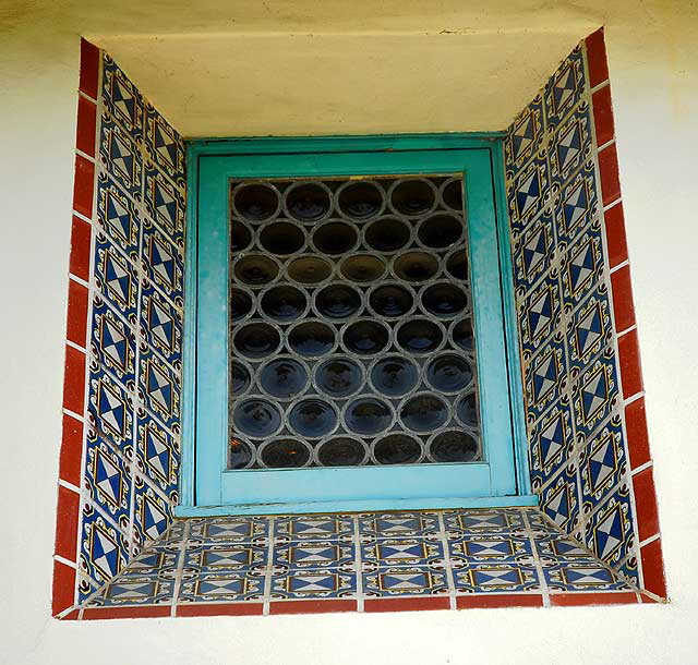 The Adamson House, Pacific Coast Highway at Malibu Lagoon State Beach - Stiles Oliver Clements, 1929  Window Treatment