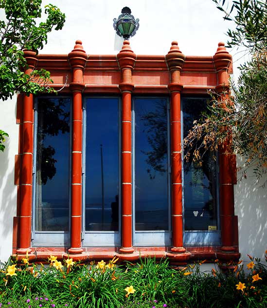 The Adamson House, Pacific Coast Highway at Malibu Lagoon State Beach - Stiles Oliver Clements, 1929  Window Treatment