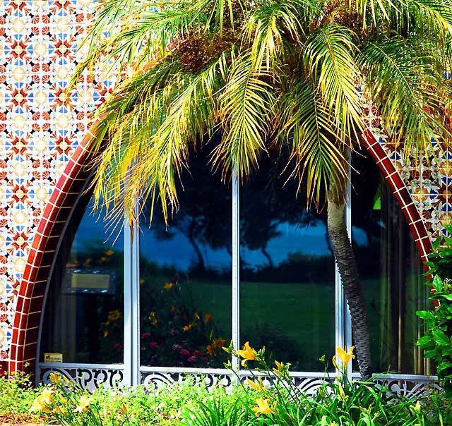 The Adamson House, Pacific Coast Highway at Malibu Lagoon State Beach - Stiles Oliver Clements, 1929  Window Treatment