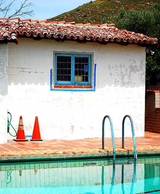 The Adamson House, Pacific Coast Highway at Malibu Lagoon State Beach - Stiles Oliver Clements, 1929  The Swimming Pool