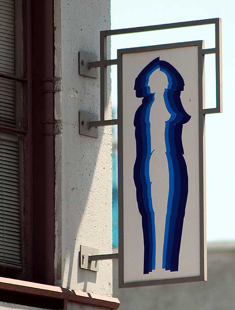 Man-Woman Sign, Wilcox at Hollywood Boulevard 