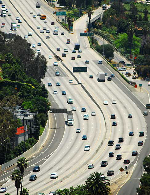 Hollywood Freeway (101) - Vine Street exit