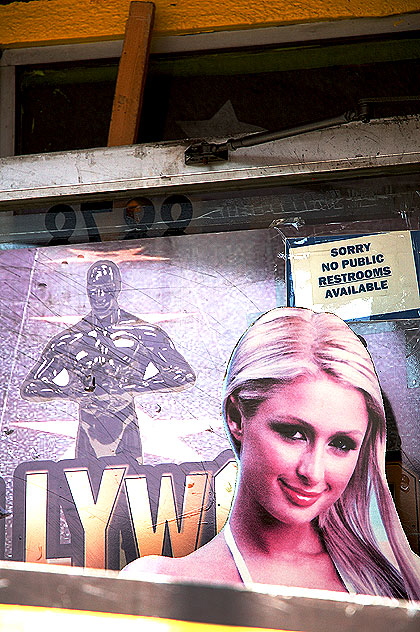 Paris Hilton graphic - Sunset Strip 