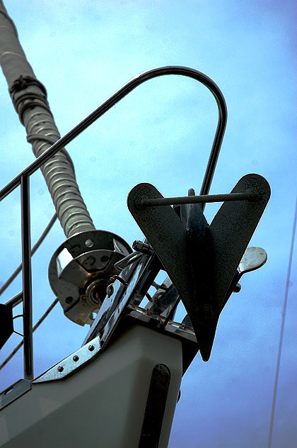 Yacht detail - Marina del Rey