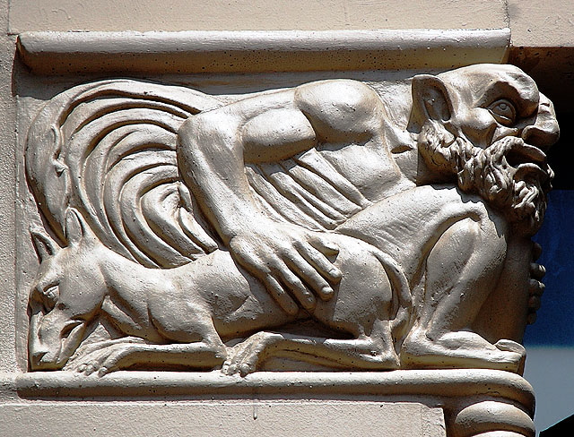 The Equitable Building, Hollywood - 1929, by Alexander Curlett - decorative detail