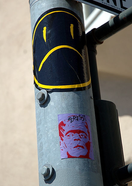 Frown sticker, Westwood