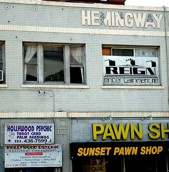 Hemingway Building on La Brea, Hollywood