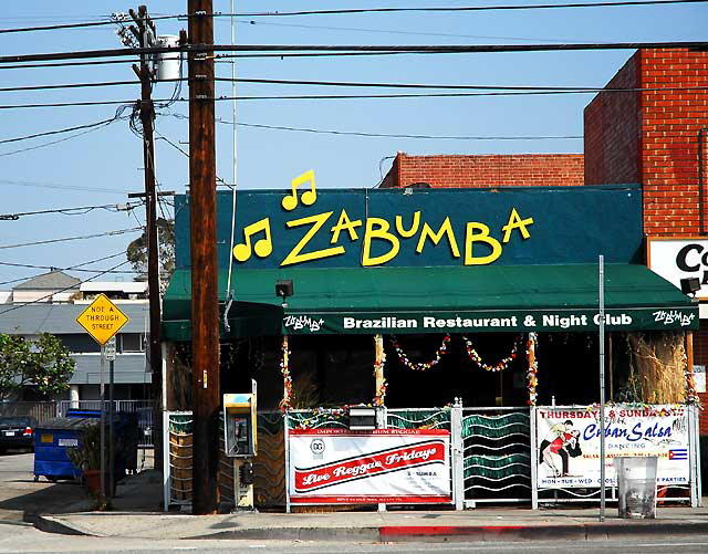 Brazilian restaurant, Zabumba, Venice Boulevard 