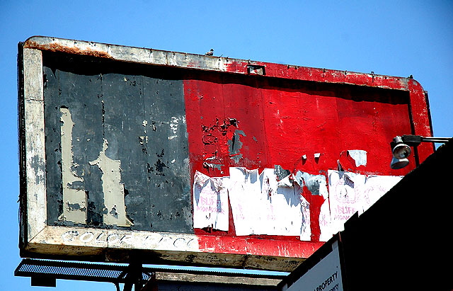 Billboard above the Morgan Camera Shop, 6262 Sunset Boulevard