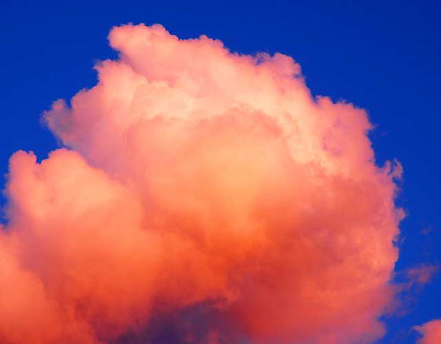 Sunset Cloud over Hollywood