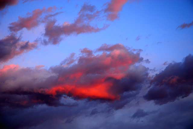 Sunset Clouds over Hollywood