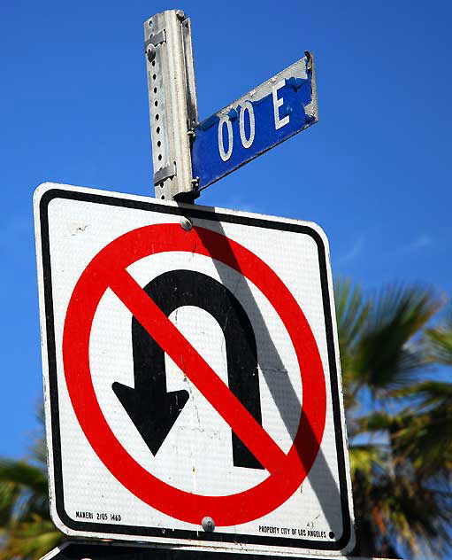 Street Sign, Venice Beach