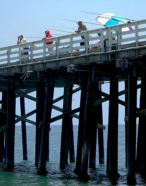 Fishing, Malibu Pier