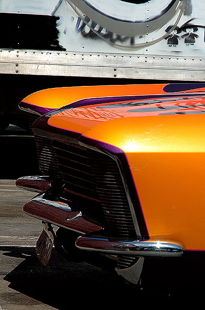 In a parking lot just off Hollywood Boulevard, what used to be a Buick Riviera on a brutally hot Sunday afternoon