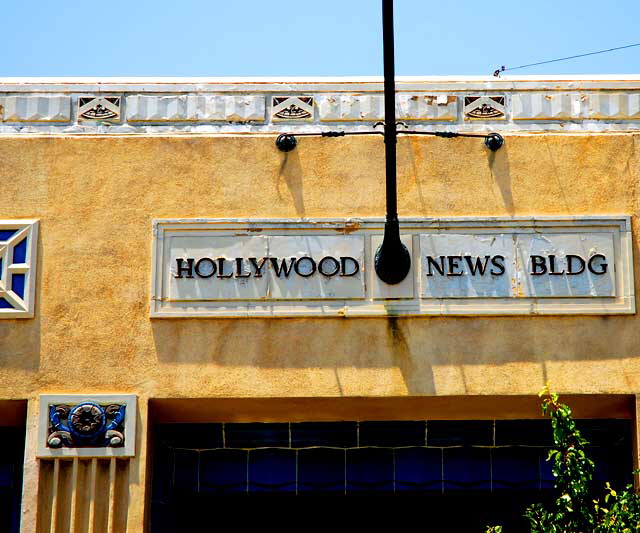 Hollywood News Building, Wilcox Avenue, Hollywood