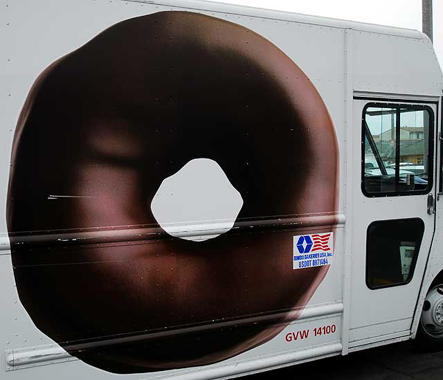 Bakery delivery truck, Hermosa Beach 