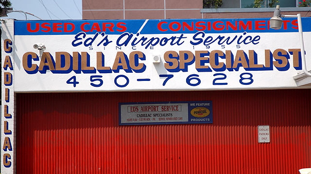 Ed's Airport Service, 3127 Ocean Park Boulevard in Santa Monica 