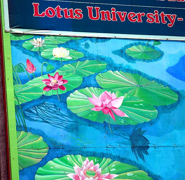 Lotus University, Oxford Street north of Third, Los Angeles 