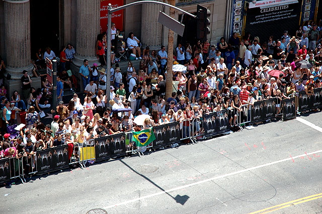 Hollywood premiere, the United States premiere, of Harry Potter and the Order of the Phoenix