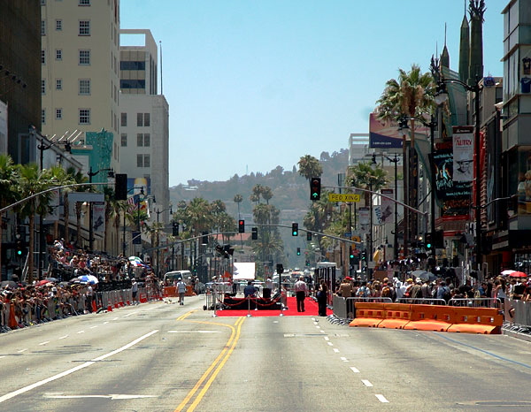 Hollywood premiere, the United States premiere, of Harry Potter and the Order of the Phoenix