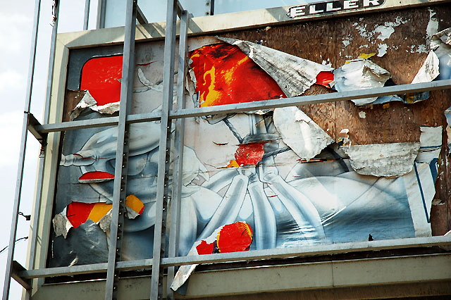 Billboard behind the Pantages Theater, Hollywood