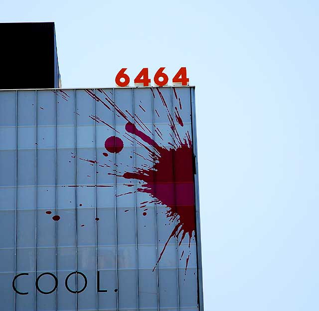 6464 Sunset Boulevard - "Splash" building wrap