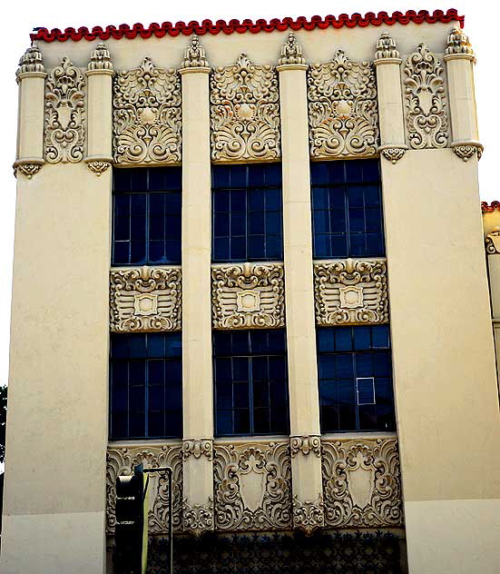 1505 Fourth Street in Santa Monica, at Broadway - Spanish Colonial Revival with Churrigueresque detail
