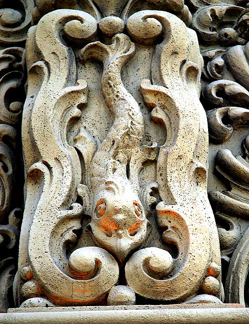 1505 Fourth Street in Santa Monica, at Broadway - Spanish Colonial Revival with Churrigueresque detail