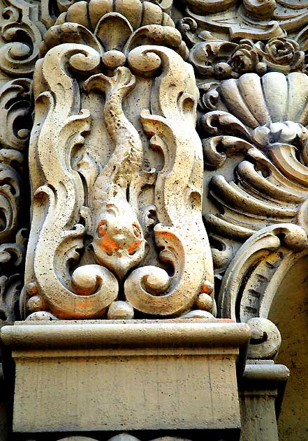 1505 Fourth Street in Santa Monica, at Broadway - Spanish Colonial Revival with Churrigueresque detail