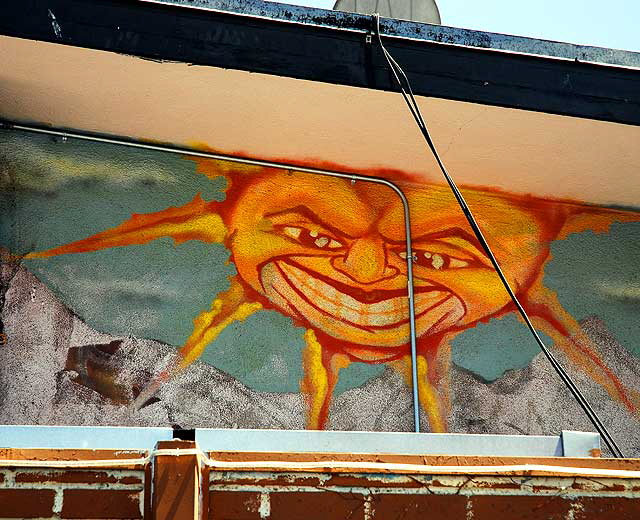 Sun Mural - Sunset at Garner, Hollywood