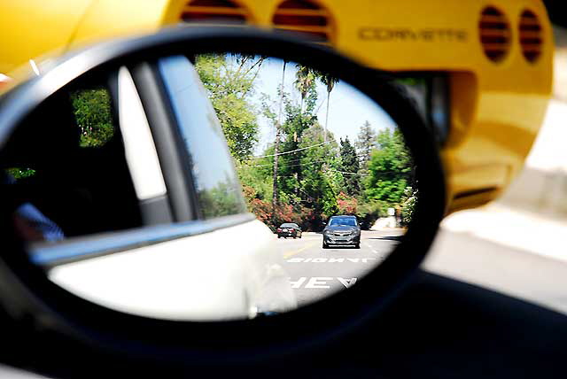 Mystery Car on Laurel Canyon Boulevard near Studio City