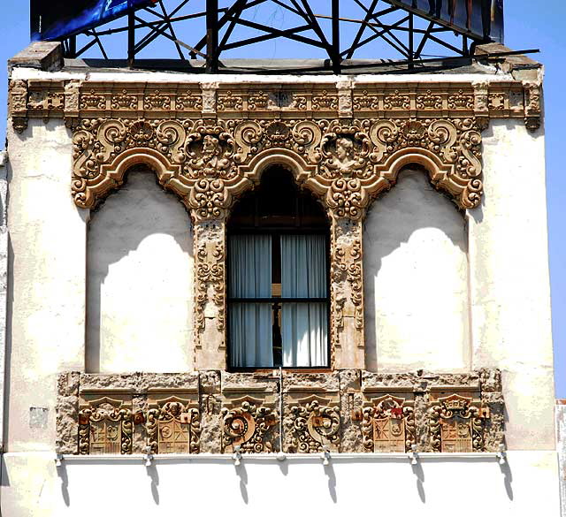 The Spanish Colonial Revival building on Hollywood Boulevard that recently housed the Hollywood Erotic Museum