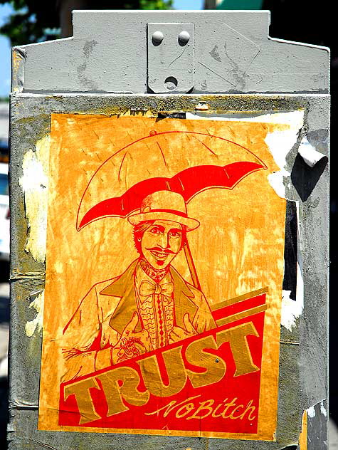 Poster, Melrose Avenue - Trust No Bitch