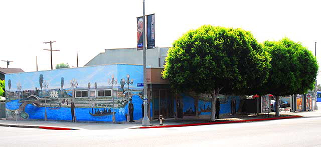 "Remembering Venice 1913" by David Legaspi  2003  Main at Market Street, Venice, California 